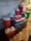 Large assortment of coolers, storage containers, & buckets