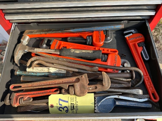 Craftsman pipe wrenches - pry bars and chisels