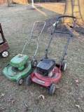 Snapper and Lawnboy mowers