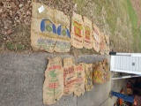 Assortment of seed & potato bags