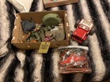 Lincoln Logs, Toy Canteens And Army Gear, Tonka