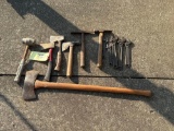 hatchets - double sided axe - wrenches - etc