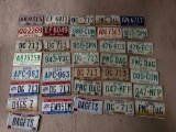 Large Assortment Of Ohio License Plates