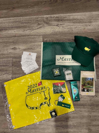 Master's Items w/ 4 Rounds Golf at The Pines