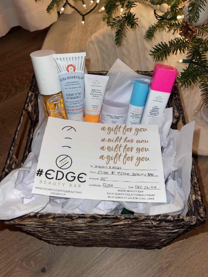 Skin Care - Includes $100 Gift Card to #Edge Beauty Bar