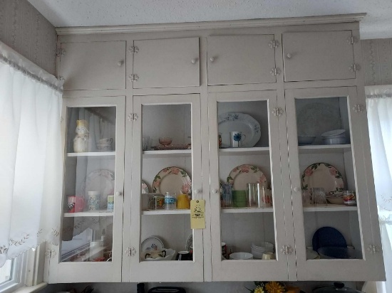 Contents of Kitchen Cabinets - Glassware, China, Kitchenware, & more