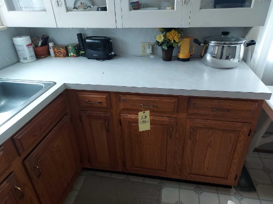 Contents of Kitchen Cabinets & Countertops - Cookware, Kitchenware, Small Decor, & a Toaster