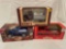 (3) Ertl and Liberty die cast trucks