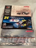 (3) Action collectible die cast nascars