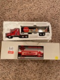 Budweiser and Coca Cola truck