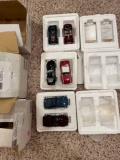 (3) boxes die cast corvettes