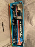 Nylint steel toys American super cruise tractor trailer