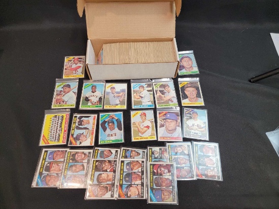 1966 Topps Baseball 430 different cards partial set HOFers Stars RCs 17 High Numbers