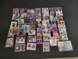 55 NFL Football Jesery Cards mixed years and companies