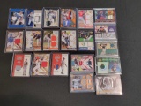 20 MLB Baseball Jersey Patch Cards mixed years companies