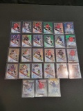 27 MLB Baseball Auto Autographed Bowman cards