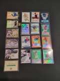 18 Assorted Baseball Auto Autographed cards mixed