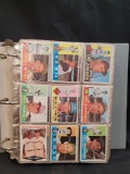 1960 Topps Baseball card set minus 5 cards HOFers RCs in binder