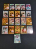 1980s Topps Football HOFer Star RC Rookie Cards