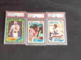1982 Topps Football Lawrence Taylor Ronnie Lott RCs PSA 6 5 Young RC PSA 5