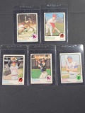 1973 Topps Baseball Nolan Ryan Hank Aaron Willie Mays plus