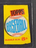 1959 Topps Baseball Card Wax Pack Wrapper Album back