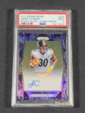 James Conner 2017 Prizm Auto RC Camo 15/25 PSA 9