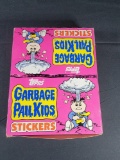 1986 Garbage Pail Kids Stickers Full Rack Pack Box