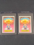 Garbage Pail Kids Packages Packs Series 1 Adam Bomb Blasted Billy Stickers 8A 8B