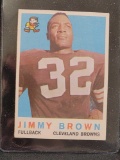 1959 Topps Football Jim Jimmy Brown card 10