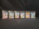 Carl Yastrzemski Topps Baseball cards 1966 1967 1968 1969 1969 AS 1970