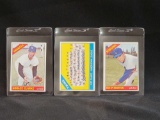 3 1966 Topps Baseball High Number Short Prints Cards Nice