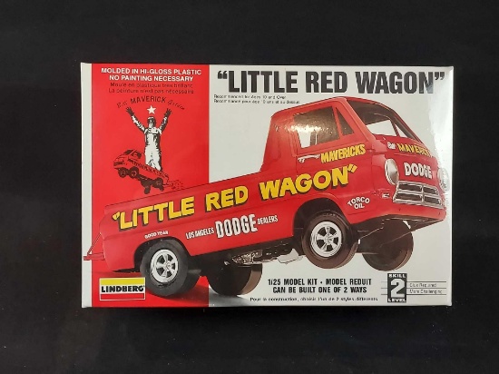 Lindberg Sealed Little Red Wagon Model Kit