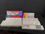 Assortment of Dumas, PP, Diels, & Herr Engineering Model Plane Kits