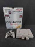 Sony Playstation 1 Console w/ Controller, 2 Memory Cards, Die Hard Trilogy Game, & Cables