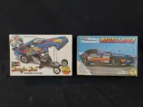 Revell Jungle Jim Monza Funny Car & Micky Thompson's Revellaser Model Car Kits