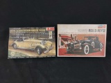 Jo-Han 1934 Mercedes-Benz 500K & Monogram 1931 Rolls-Royce Phantom II Henley Convertible Model Car