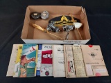 2 Model Aircraft Engines w/ Propellers, Regulation & Price Books, & 2 Rotary Telephone Dials