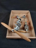 5 Model Plane Engines - Brands & Models Vary