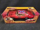 Johnny Lightning Dukes of Hazzard General Lee Cast Signed Die Cast Model Car w/ Signature