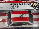 AW John Petrie Signed 1969 Dodge Super Bee Die Cast Model Car