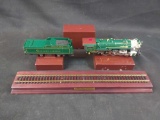 Franklin Mint Crescent Limited Southern Engine & Tender Desk Model