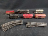 Mar Toys Marlines Tin Plate Railroad Set