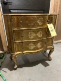 Decorative Italian 3 Drawer Stand