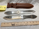 (2) Gil Hibben's Throwing Knives