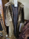 imitation fur coat