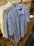 mixed short sleeved button down shirts bid x 11