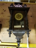 Vienna RA Regulator clock with pendulum and key