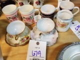 Tea cups, mugs