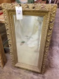 Large beveled mirror